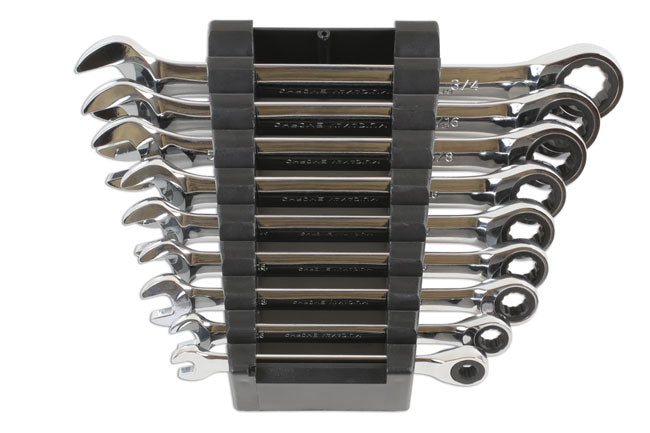 LASER 6699 Ratchet Ring Open-Ended Spanner Set 1/4" & 3/4" Spanner Size