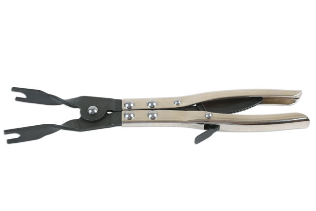 LASER 6747 Exhaust Pipe Clamp Removal Pliers 300 mm With Ratchet Handle