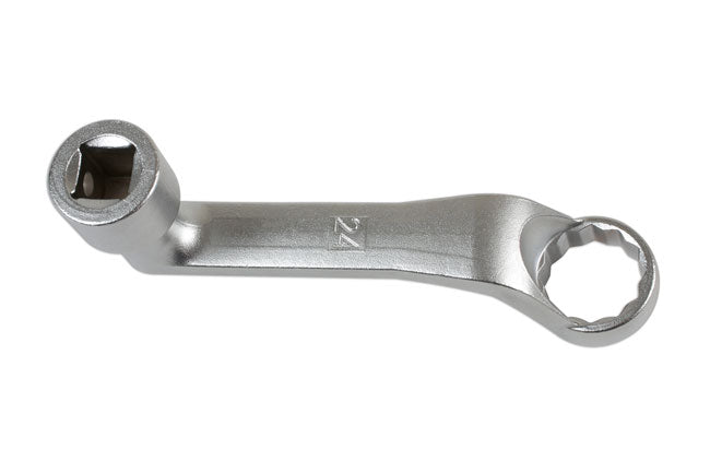 LASER 6775 Oil Drain Plug Socket Wrench Insert 24mm Spanner Size Steel 1/2"