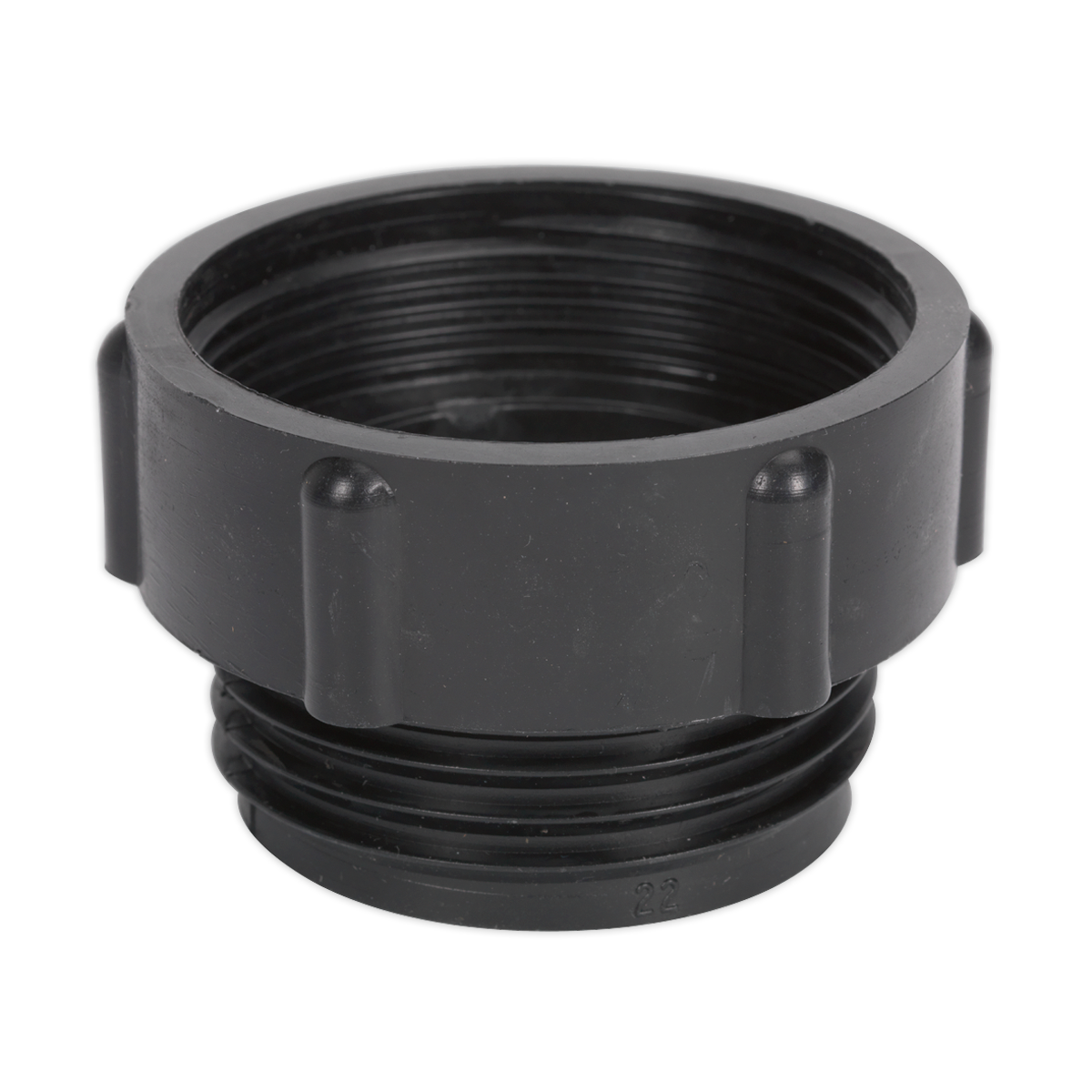 Sealey Ø56mm Trisure Drum Adaptor With 2" BSP Thread Polypropylene TPA02