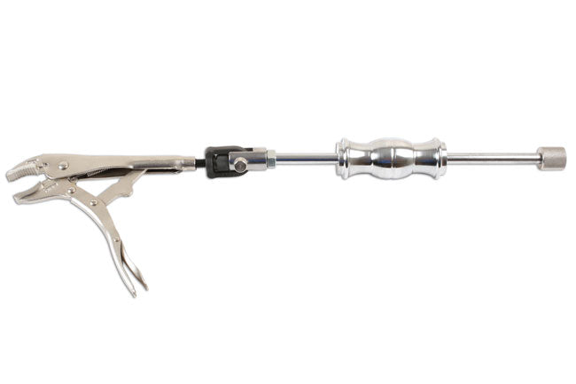 LASER 7005 Locking Pliers Slide Hammer Set 370mm Chrome Molybdenum Detachable