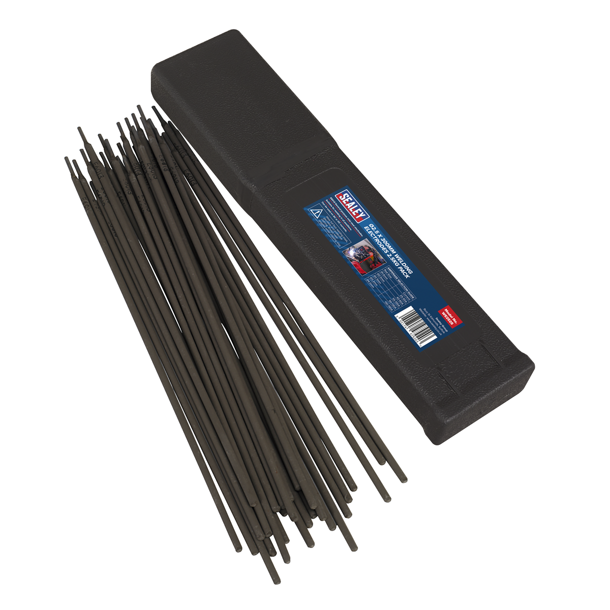 Sealey Welding Electrodes Rods 2.5 x 300mm 2.5kg Pack For General Purpose WE2525