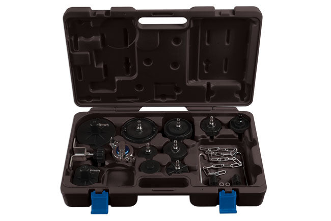 LASER 7101 Brake Master Cylinder Cap Kit Includes 11 Adapters For Brake Systems
