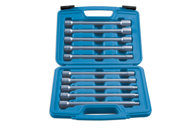 LASER 7140 Extra Deep Star Socket Set Star Profile 200mm 3/8" 10 Pieces
