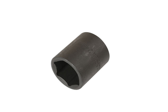 LASER 2015 Socket Wrench Insert 1/2" Drive 24mm Spanner Chrome Vanadium Steel