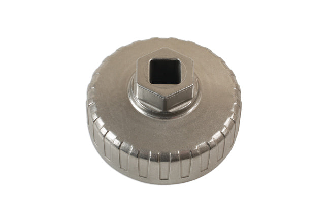 LASER 7258 Aluminium Oil Filter Wrench 67 mm 14-Flute 1/2" Inch Drive Tool