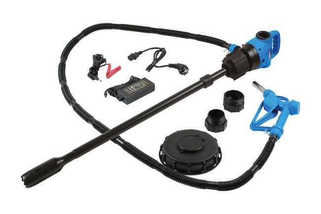 LASER TOOLS 7272 Electric Drum Pump For AdBlue AC/DC With Euro Charger 12V