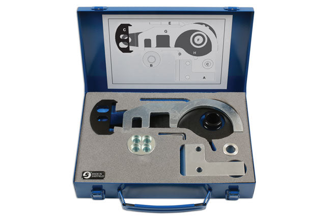 LASER 7502 Steel Engine Timing Chain Tool Kit For BMW B57 3.0 Diesel Engines