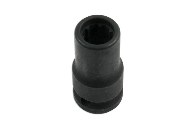LASER 7517 Brake Caliper Socket Wrench Insert Chrome Vanadium Steel Tool