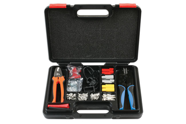 LASER 7532 Non Insulated Terminal and Anderson Plug Tool Kit 160 Pieces