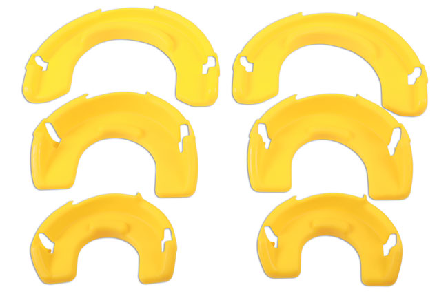LASER 7596 Coil Spring Protectors For Spring Compressor Safety 6 Pieces