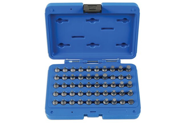 LASER 7653 Stubby Bit Set 1/4" S2 Steel Zinc Phosphate Finish 50 Pieces