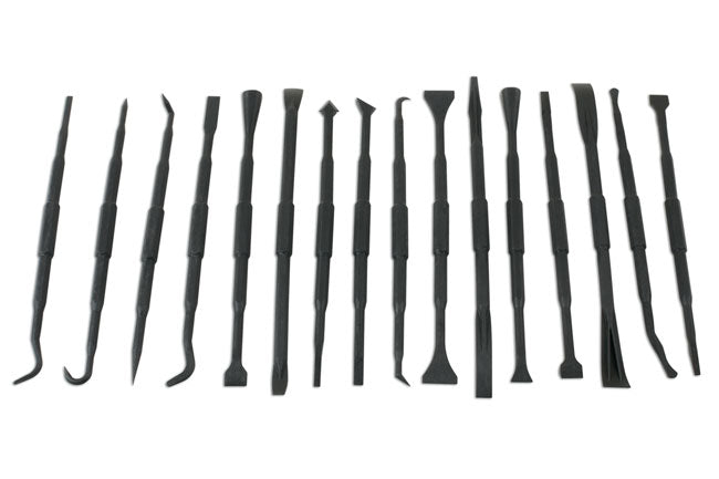 LASER 7709 Plastic Multi Purpose Trim and Seal Composite Tool Kit 16 Pieces