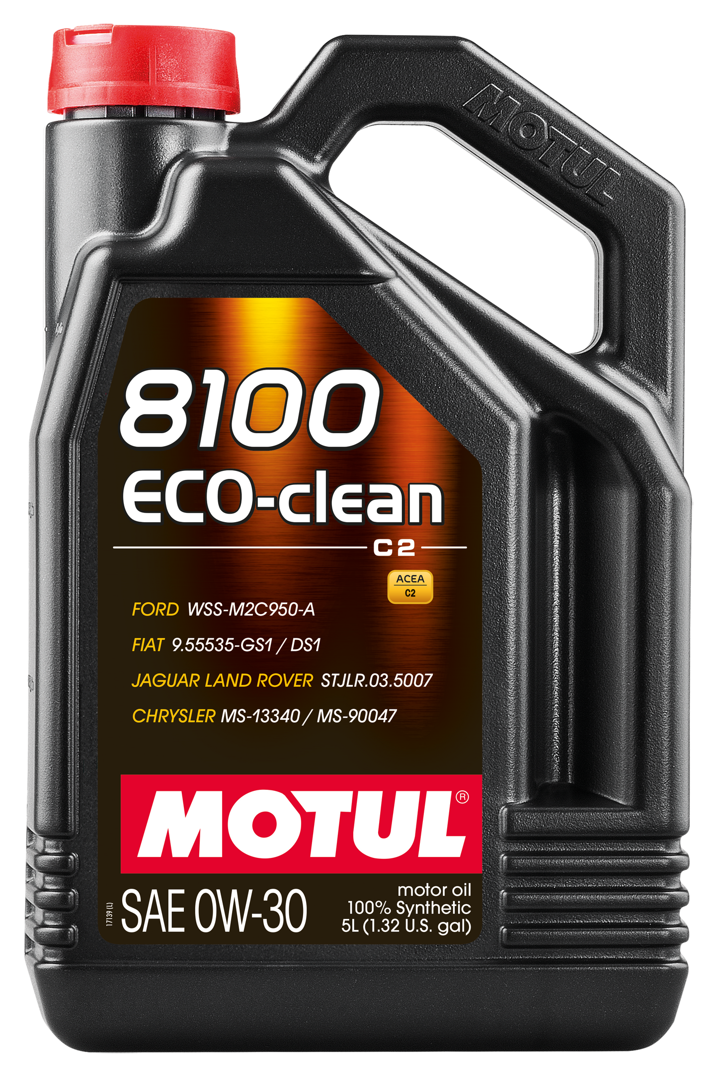 Motul 8100 ECO-CLEAN 0W30 5L Auto Engine Lubricant Engine Oil 0W-30 Synthetic