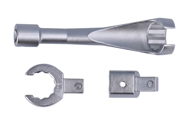 LASER 7875 EGT Sensor Tool Set 19mm 3/8" For VAG Vehicles Chrome Molybdenum