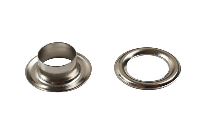 LASER 7898 9.5mm Butyl Rubber Grommet Set 20 Pieces Eyelet Seals For Tarpaulins