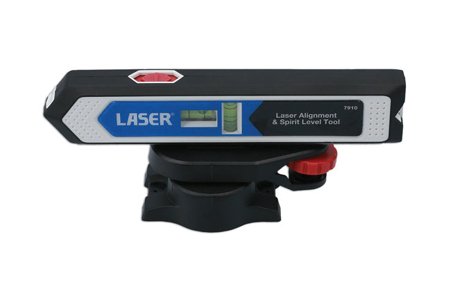 LASER 7910 LASER Alignment & Spirit Level Tool With Adjustable Mounting Bracket