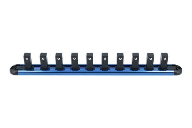 LASER 7924 1/2 Inch Insulated Socket Rail Aluminium Organiser For VDE Tools