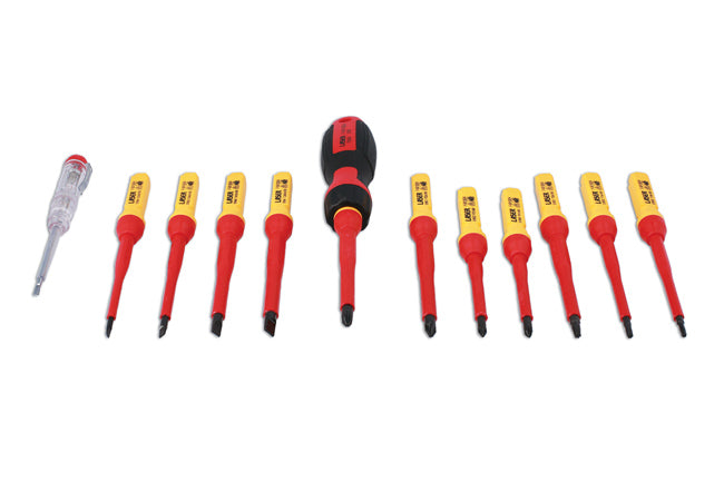 LASER 7939 13Pcs Screwdriver Insulated Set 1000V IEC60900 VDE/GS Certified