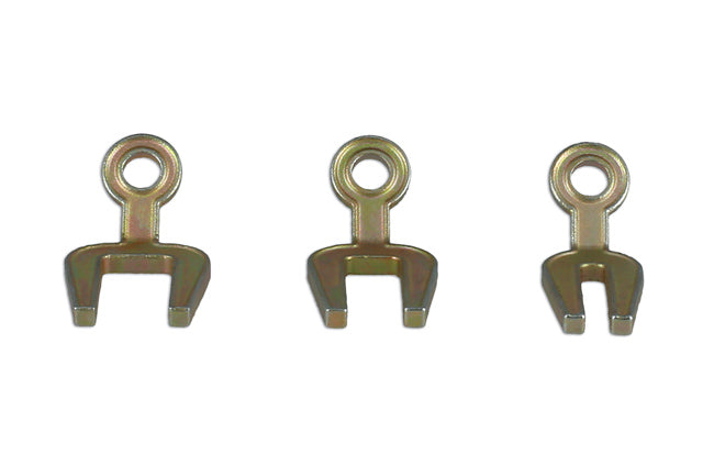 LASER 7965 3Pcs Hose Clamp Pliers Set Spring Band Locking Tool 4mm 9mm 12mm