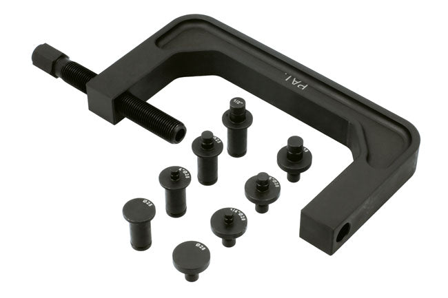 LASER 7987 C-Frame Socket Press 2.5T With 6 Adapters Bush & Bearing Installation