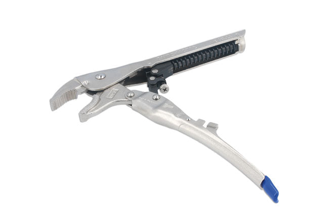 LASER 8022 10 Inch Auto Locking Pliers Adjustable Curved Jaw Hand Tool