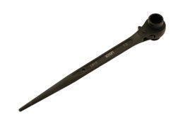 LASER 0184 Ratchet Ring Spanner 27mm x 30mm Bi-Hex 12-Point Chrome Vanadium