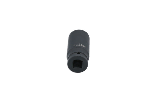 LASER 8105 Deep Impact Bi Hex Socket 24mm 1/2" Inch Drive Chrome Molybdenum