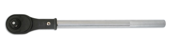 LASER 2614 Reversible Ratchet Long 3/4" Drive Chrome Vanadium Steel 24 Teeth
