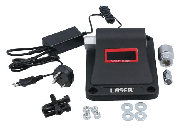 LASER 8304 Aluminium Digital Torque Tester Bench Mount Tool For Workshop Use