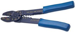 LASER 0209 Crimping Pliers Insulated Non-Insulated Wire Cutter Stripper Steel