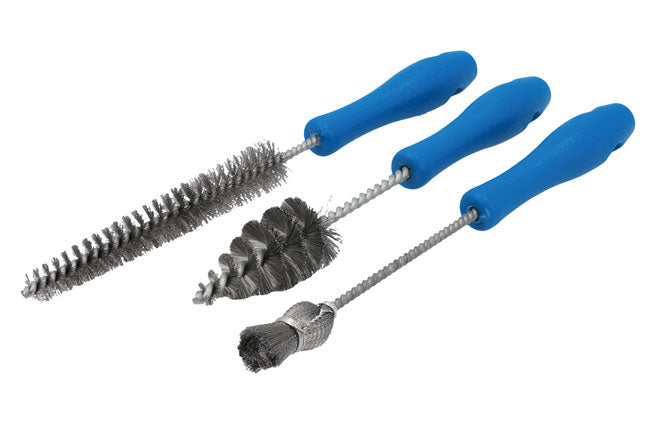 LASER 8442 Diesel Injector Bore & Sleeve Cleaning Kit 3pc Stainless Steel
