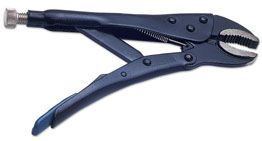 LASER 0213 Vise-Grip Pliers Wrench 7" 180mm Locking Jaws 35mm Black Anodised