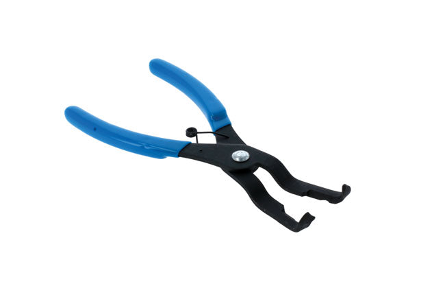 LASER 8541 Plastic Expanding Rivets Release Pliers 200mm Steel 80° Offset Handle
