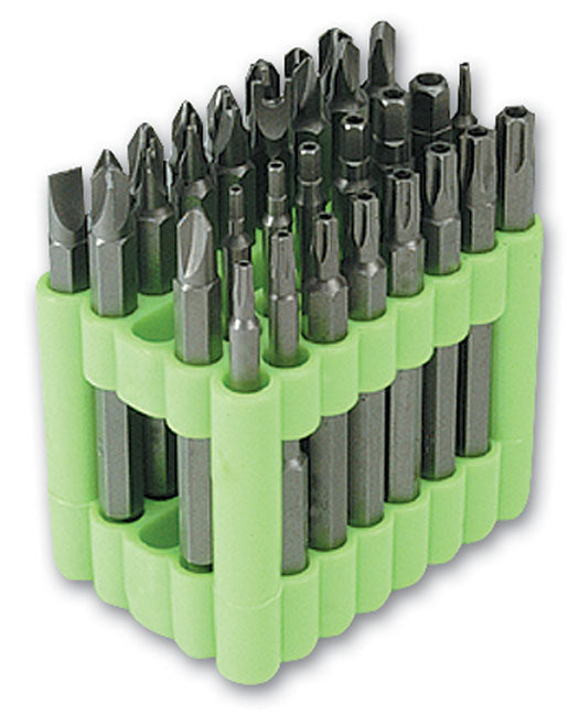 LASER 2964 32Pcs Screwdriver Long Power Tool Bit Set 75mm Star Hex PzDrive