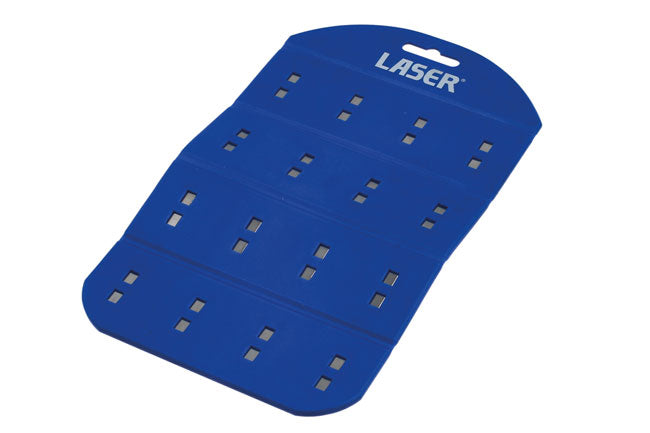 LASER 8754 Magnetic Flexible Non-skid Mat 220x140mm TPE 16 Rare-Earth Magnets
