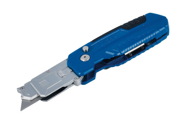 LASER 8762 Folding 2in1 Zinc Alloy Scraper Utility Knife With Locking Blade
