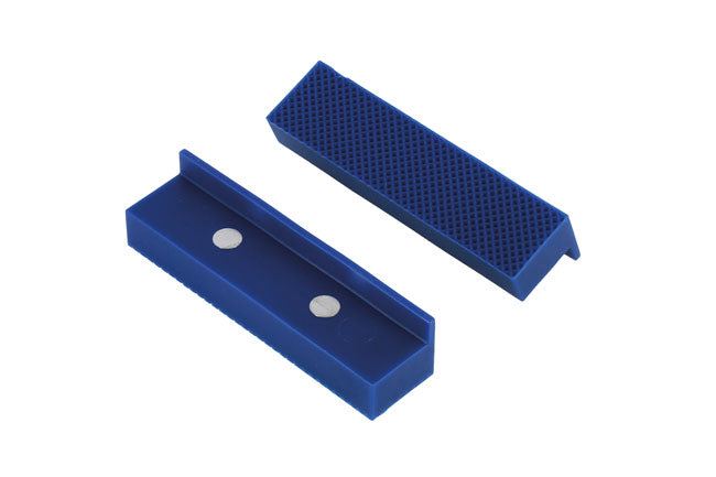 LASER 8780 Magnetic Bench Vice Soft Jaws 113mm Non-Marring TPU Jaw Pads