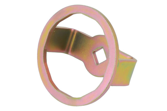 LASER 8821 Oil Filter Wrench 74.5mm 8-Flute Steel For Fiat Panda 1.0L Hybrid
