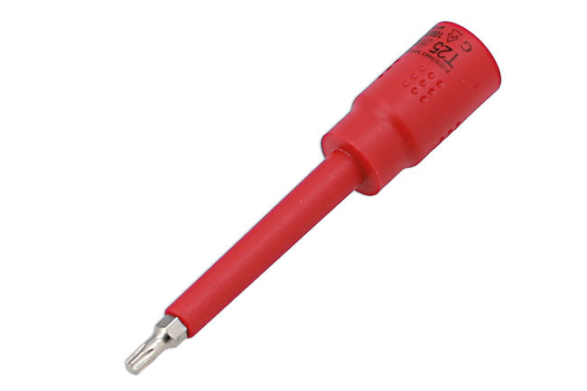 LASER 8919 Insulated Extra Long Torx Star Bit Socket T25 3/8" Drive Tool