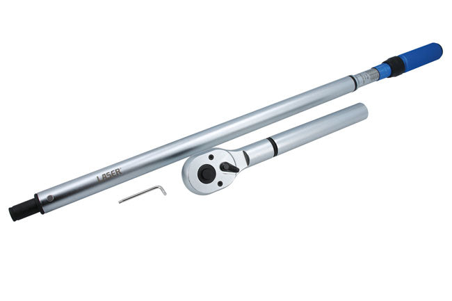 LASER 8958 3/4" Drive Click Torque Wrench 160-800 Nm For Auto Workshop Use