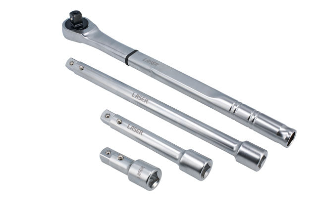 LASER 9054 Reversible Ratchet 3/4" Drive Chrome Vanadium Steel 120 Teeth