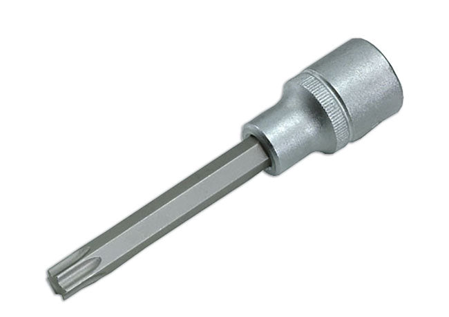 LASER 3172 Screwdriver T50 Star Socket Bit 1/2" Drive 100mm CRV S2 Steel