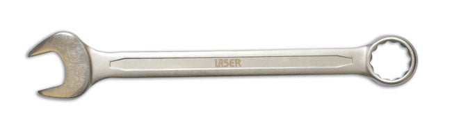 LASER 3181 Ring-/Open End Spanner 33mm Spanner Size Chrome Vanadium Steel