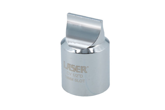 LASER TOOLS 9118 Drag Link Socket 19mm Blade Heavy Duty Chrome Finish 1/2"D