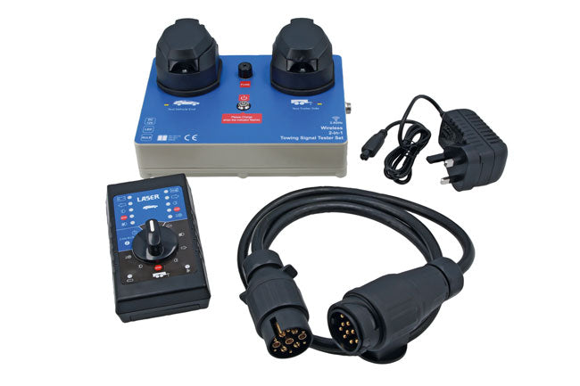 LASER 9180 Wireless 12V Towing Circuit Tester Kit For 7 & 13 Pin Sockets