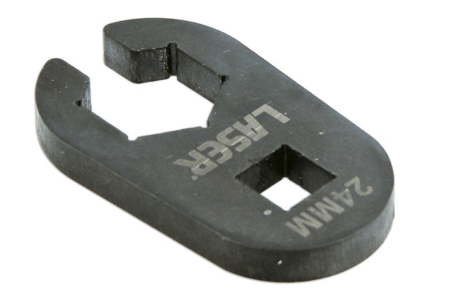 LASER 9191 Difficult Access Sensor Wrench 1/2" Drive 24 mm Chrome Vanadium Steel
