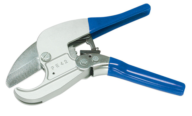LASER 3228 Ratchet Pipe and Hose Cutter 6-42mm Heavy-Duty Plastic Vinyl Tubing
