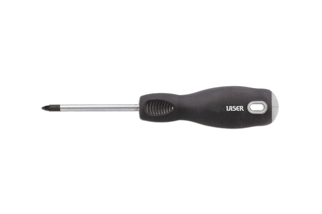 LASER 3361 Screwdriver Professional PzDrive Pz1 75mm CRV Steel Ergonomic Grip
