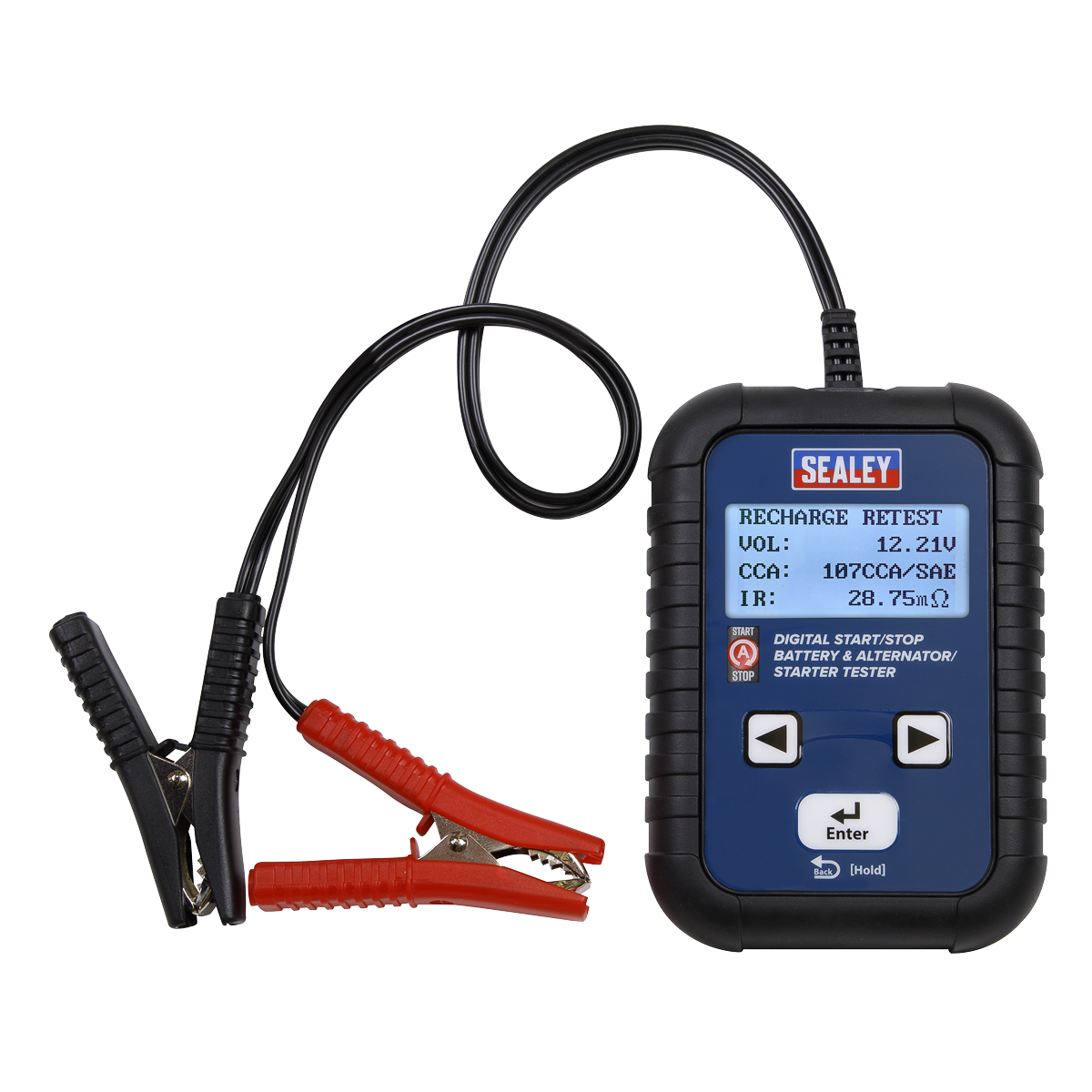 Sealey Digital Start/Stop Battery Alternator Starter Tester 12V 24V BT2011